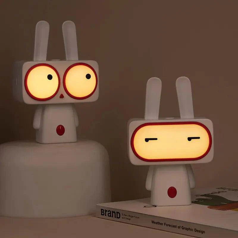 Rabbit LED Night Light USB Rechargeable Cute Light Gift