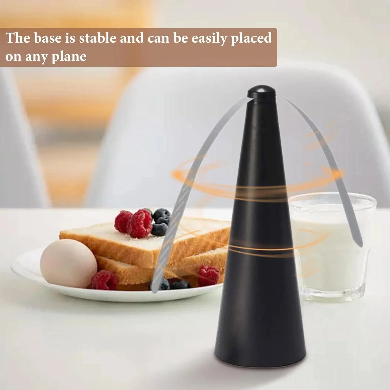 🪰 Fly Repeller Table Fan – Portable USB or Battery Powered Insect Repellent Fan