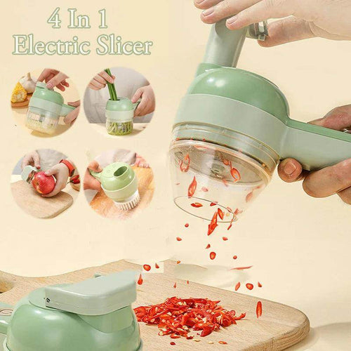 4 In 1 Slicer Garlic Masher mini chopper blender