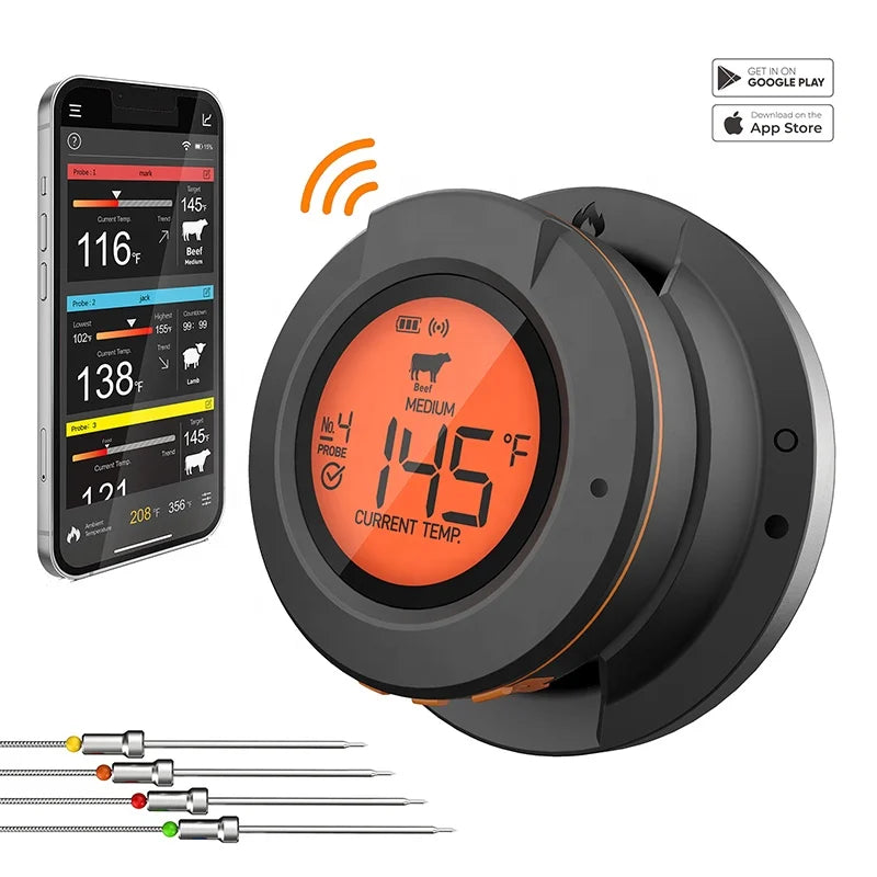 Wireless Bluetooth Meat Thermometer