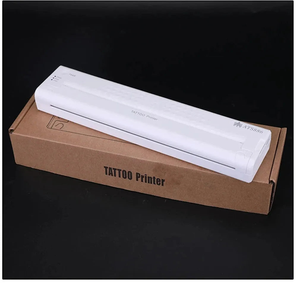 Wireless Tattoo Stencil Printer and Papers