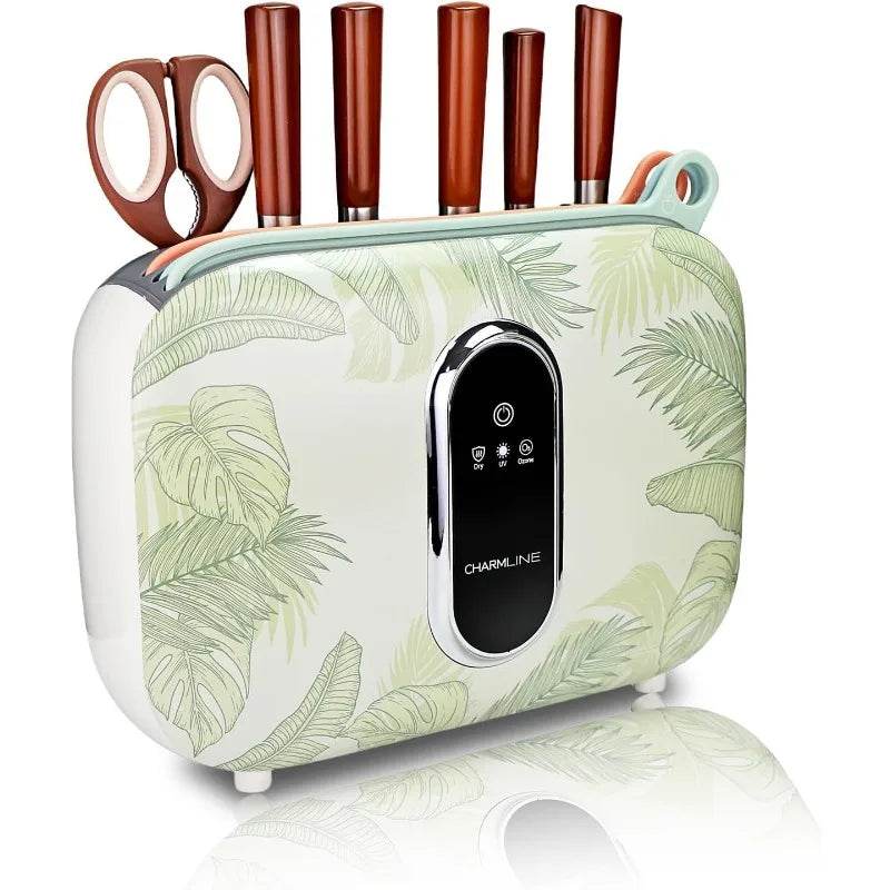 Smart Cutting Board Set with Knife Holder