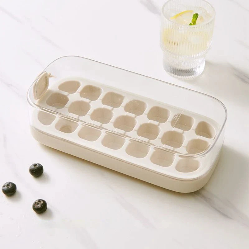 21-Grid Silicone Ice Cube Tray