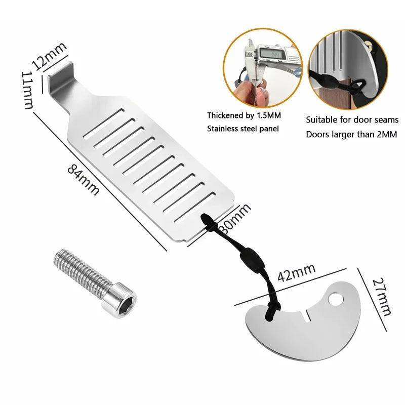 Portable lock for hotel room Travel Anti-theft Door Stopper