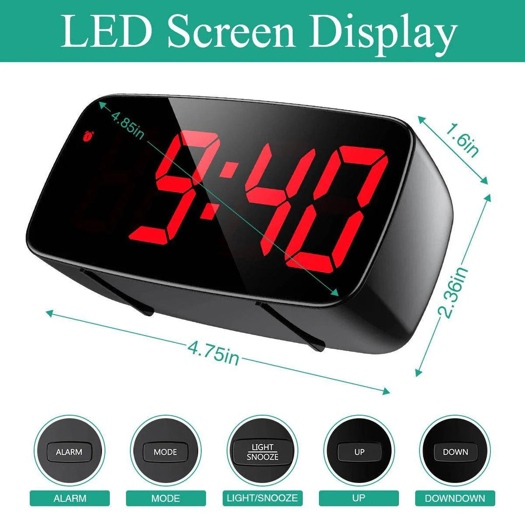Digital LED Clock Desktop Alarm Clock