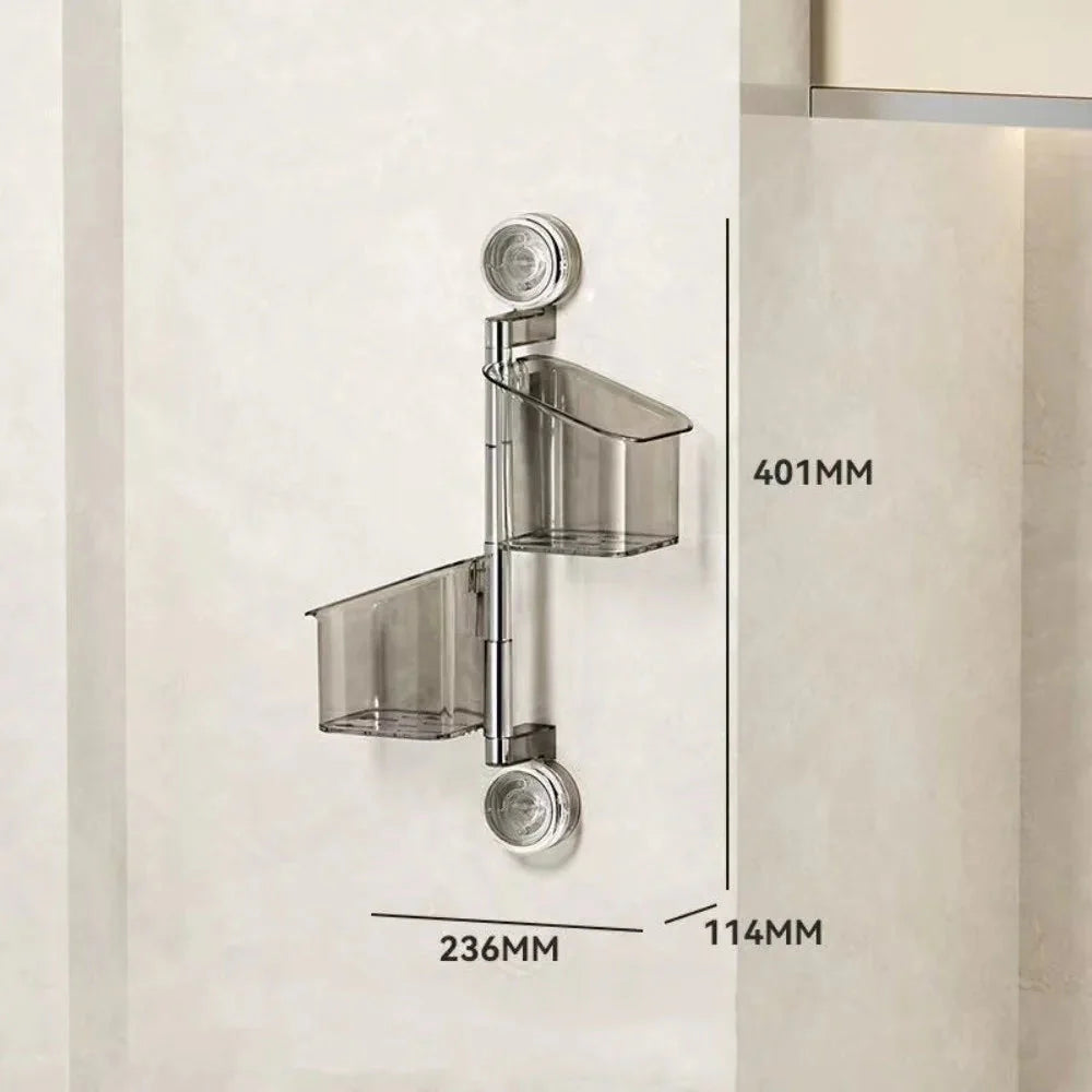 🧼 Wall-Mounted Rotatable Storage Basket