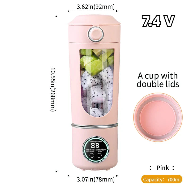 700 ml Portable Juice Blender Bottle