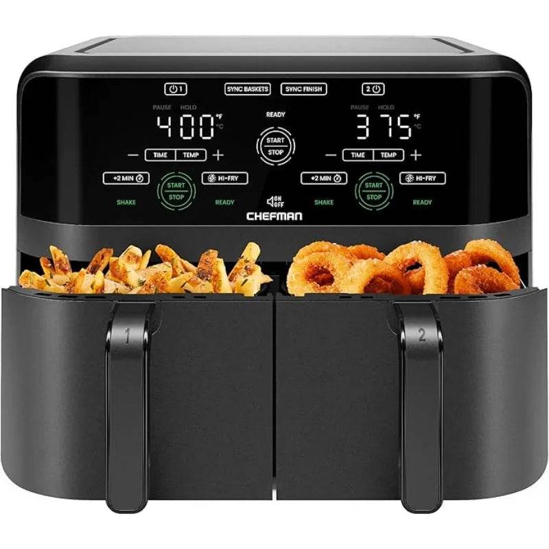 6 Quart Smart Dual Basket Air Fryer
