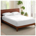 100% Egyptian Cotton Fitted Sheet 300 Thread Count Breathable Hotel Quality 30cm Deep Single – White