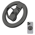 MagSafe Magnetic Phone Ring Holder 360° Rotating Finger Grip Kickstand – Black