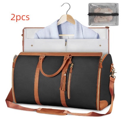 👜 Large Travel Duffle Bag – Waterproof Folding Suit & Clothes Tote