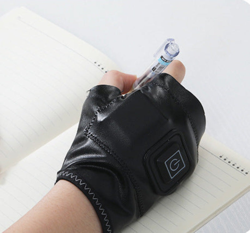 🧤 Smart Heating Gloves – Rechargeable Half-Finger Gloves
