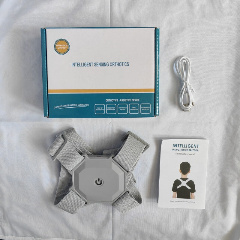 🧍 Smart Adjustable Posture Corrector Belt – Kids & Adults Posture Support