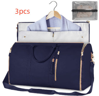 👜 Large Travel Duffle Bag – Waterproof Folding Suit & Clothes Tote