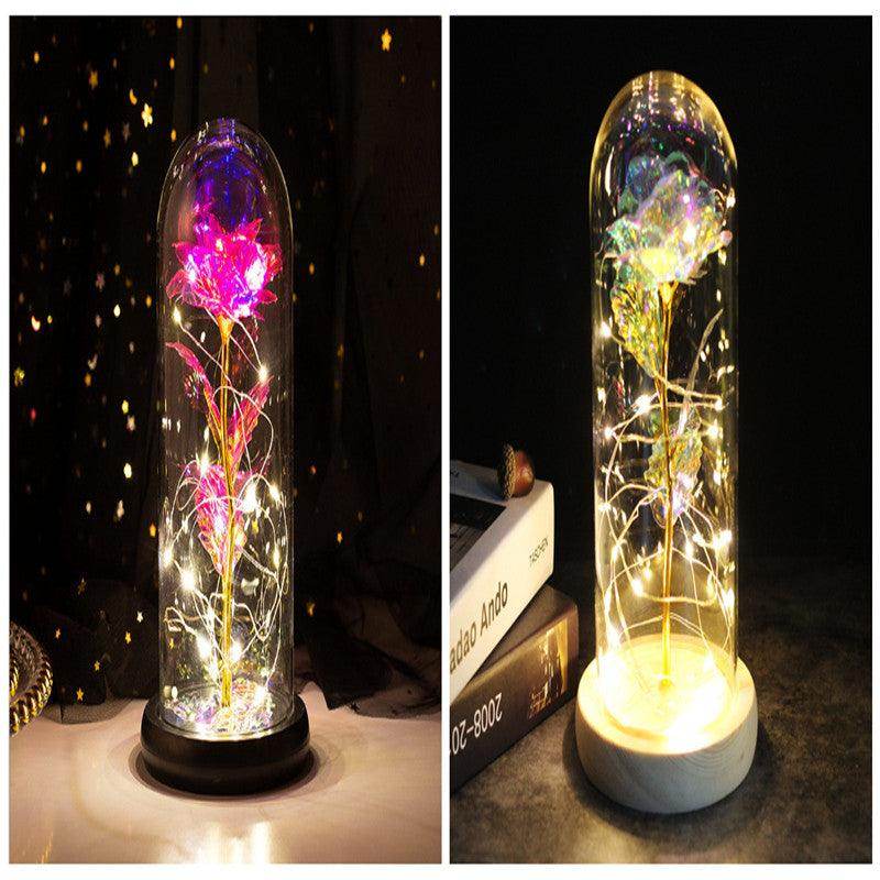 Bouquet Glass Cover Rose | Valentines Gifts for Girlfriend