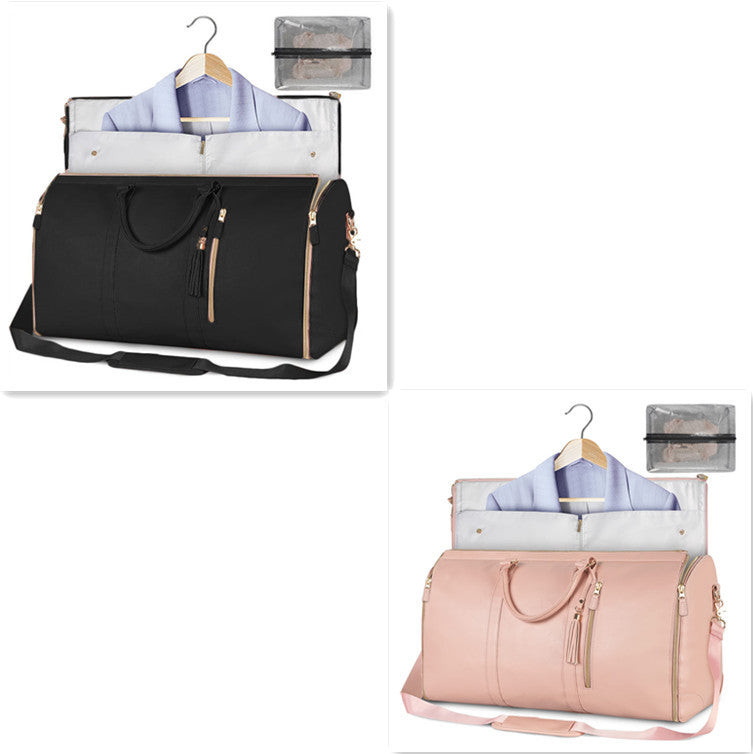 👜 Large Travel Duffle Bag – Waterproof Folding Suit & Clothes Tote