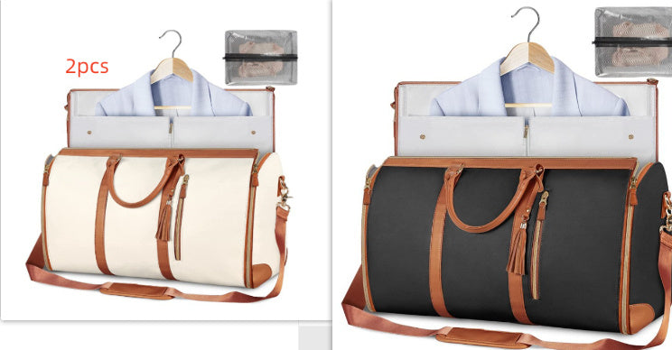 👜 Large Travel Duffle Bag – Waterproof Folding Suit & Clothes Tote