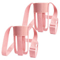Universal Water Bottle Holder Adjustable Strap Fits 10–40oz Child-Friendly – Grey 2PCS