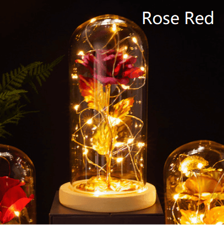 Bouquet Glass Cover Rose | Valentines Gifts for Girlfriend