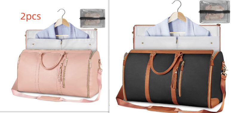 👜 Large Travel Duffle Bag – Waterproof Folding Suit & Clothes Tote