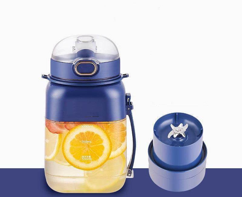 Portable smoothies blender bottle