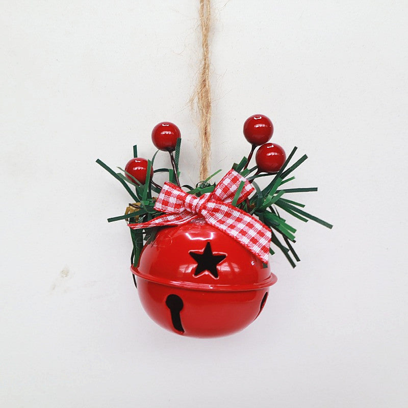 🔔 Jingling Bell Pendant – Hemp Rope Chinese Hawthorn Hanging Décor
