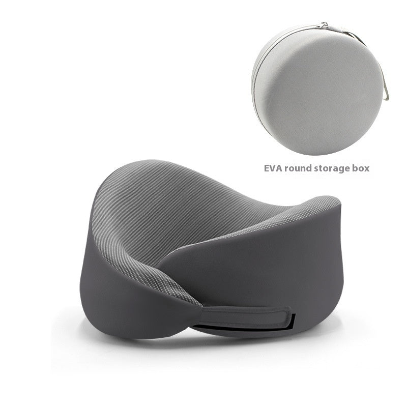 🌟 Adjustable Memory Foam U‑Shaped Travel Neck Pillow