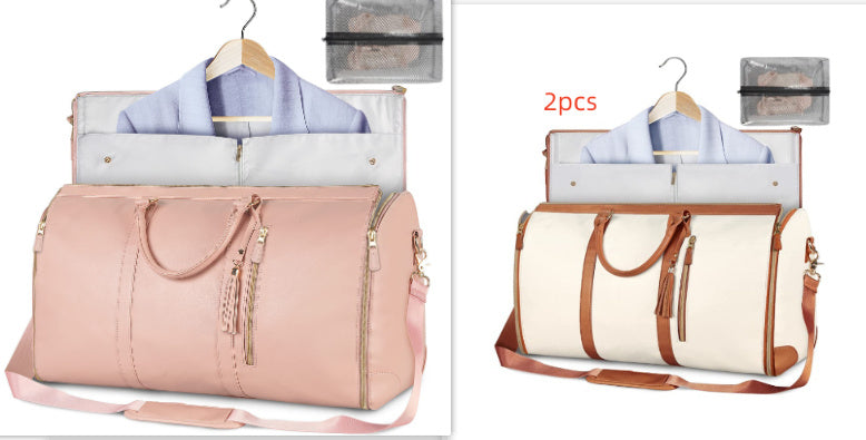 👜 Large Travel Duffle Bag – Waterproof Folding Suit & Clothes Tote