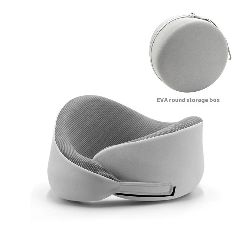 🌟 Adjustable Memory Foam U‑Shaped Travel Neck Pillow
