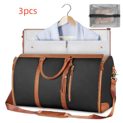 👜 Large Travel Duffle Bag – Waterproof Folding Suit & Clothes Tote