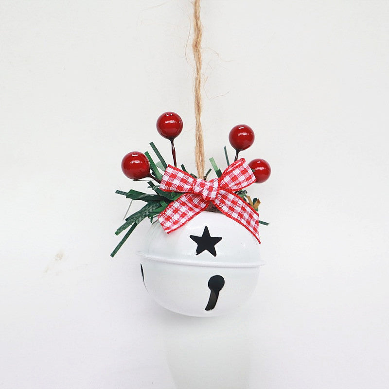 🔔 Jingling Bell Pendant – Hemp Rope Chinese Hawthorn Hanging Décor