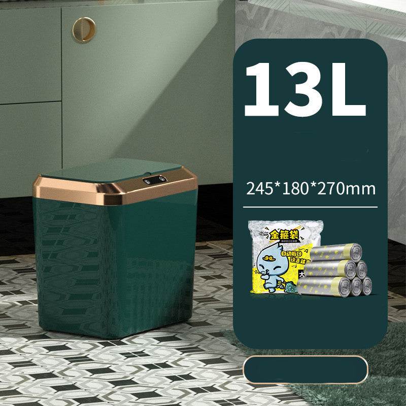 Smart Trash Can with Automatic Lid