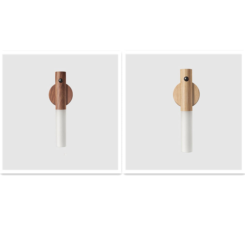 USB Magnetic Wood Motion Night Light