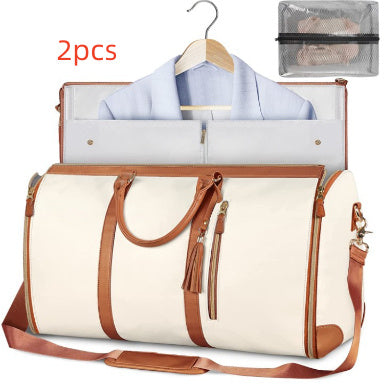 👜 Large Travel Duffle Bag – Waterproof Folding Suit & Clothes Tote