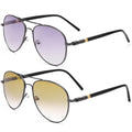 2-Pack Bifocal Reading Sunglasses Spring Hinge UV Anti-Blue Light – 1.0