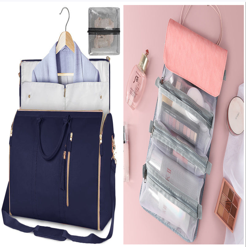 👜 Large Travel Duffle Bag – Waterproof Folding Suit & Clothes Tote