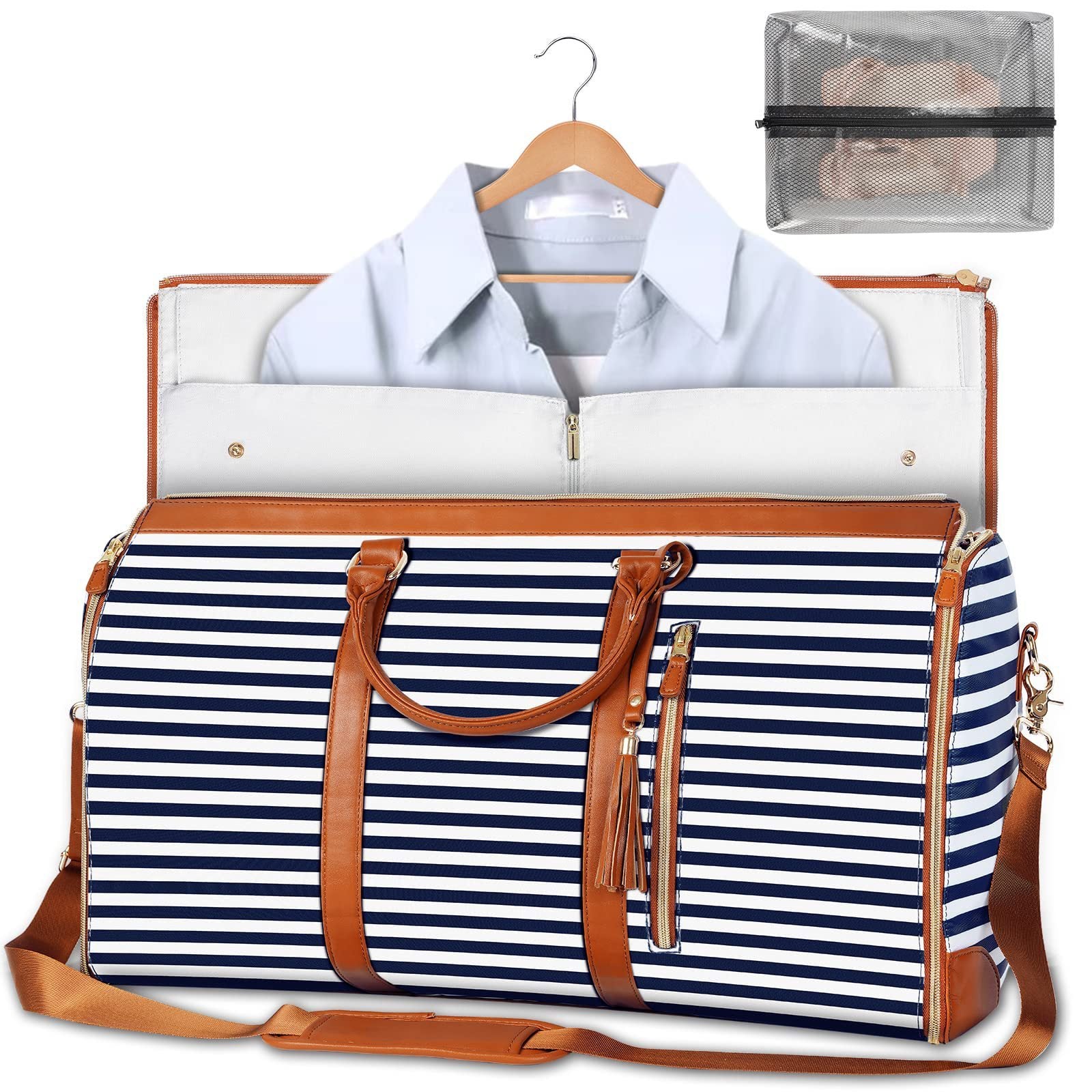 👜 Large Travel Duffle Bag – Waterproof Folding Suit & Clothes Tote