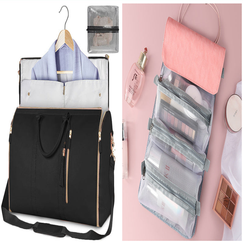 👜 Large Travel Duffle Bag – Waterproof Folding Suit & Clothes Tote