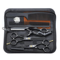 Hairdressing Scissors Set 5.5 Inch Cutting & Thinning Kit – Black