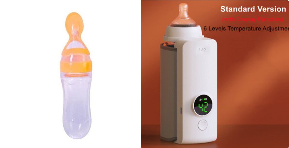 🍼 Portable Baby Bottle Warmer – Wireless USB Rechargeable Heating Bag