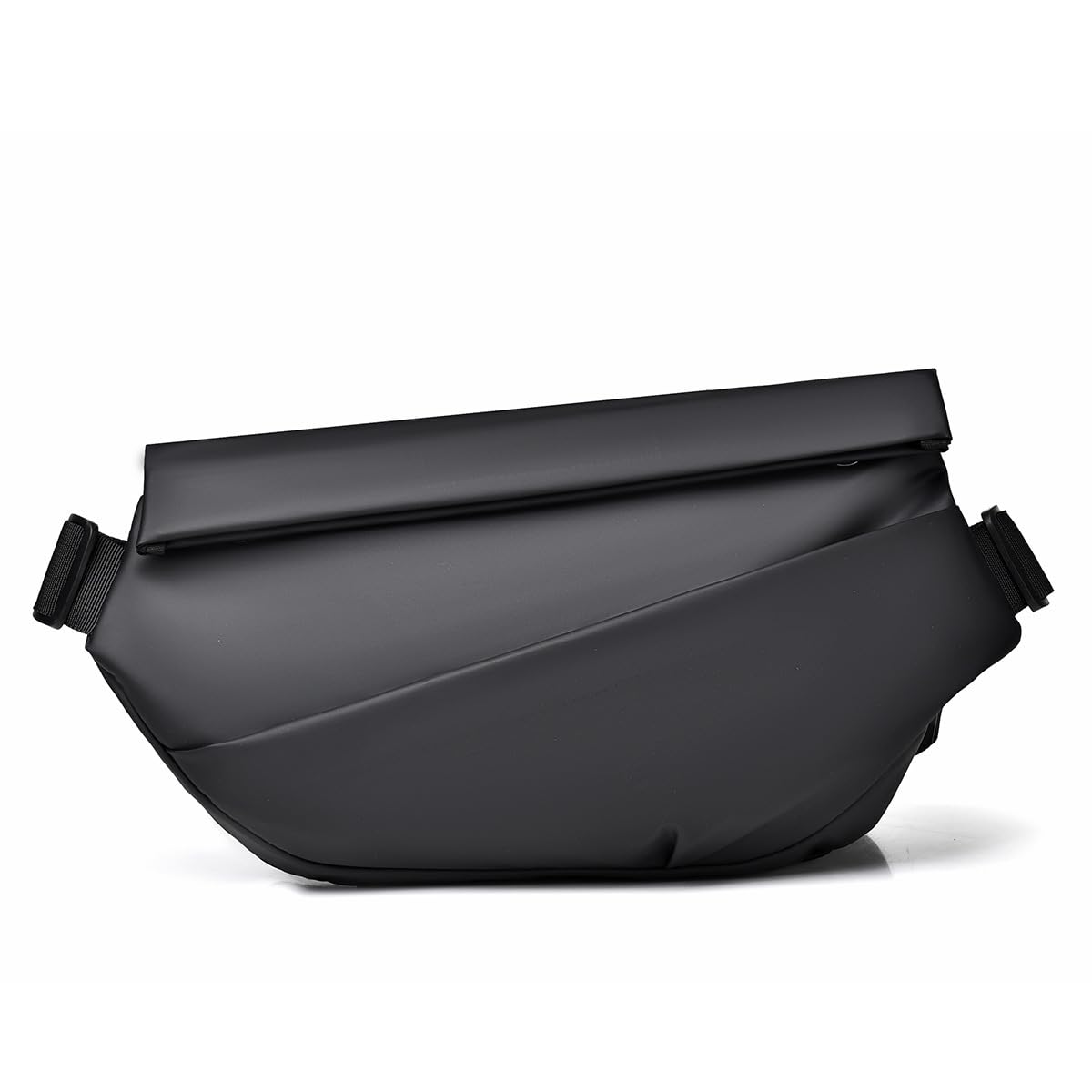 Men’s Anti-Theft Fanny Pack Crossbody Belt Bag Adjustable Strap – Black One Size