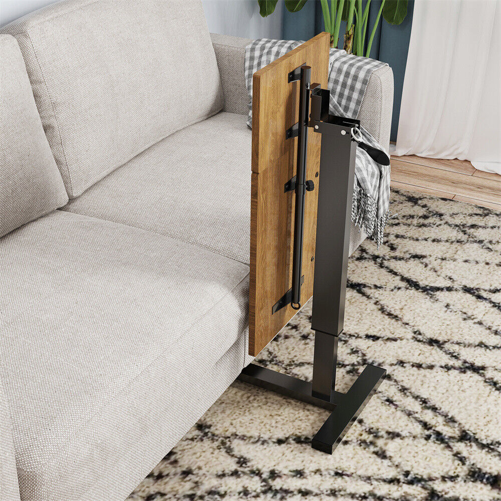 Rolling Overbed Bedside Desk Laptop Table