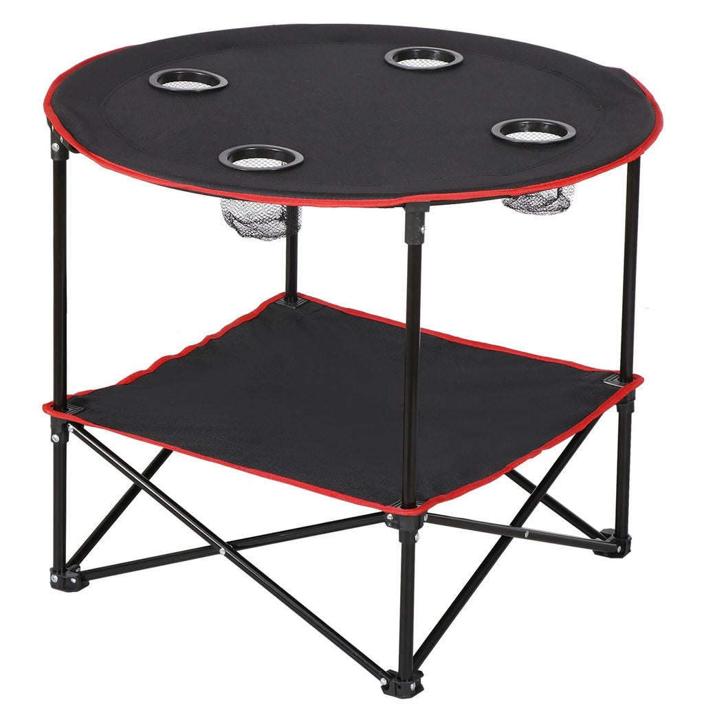 Foldable Outdoor Picnic Table Lightweight with Carry Bag