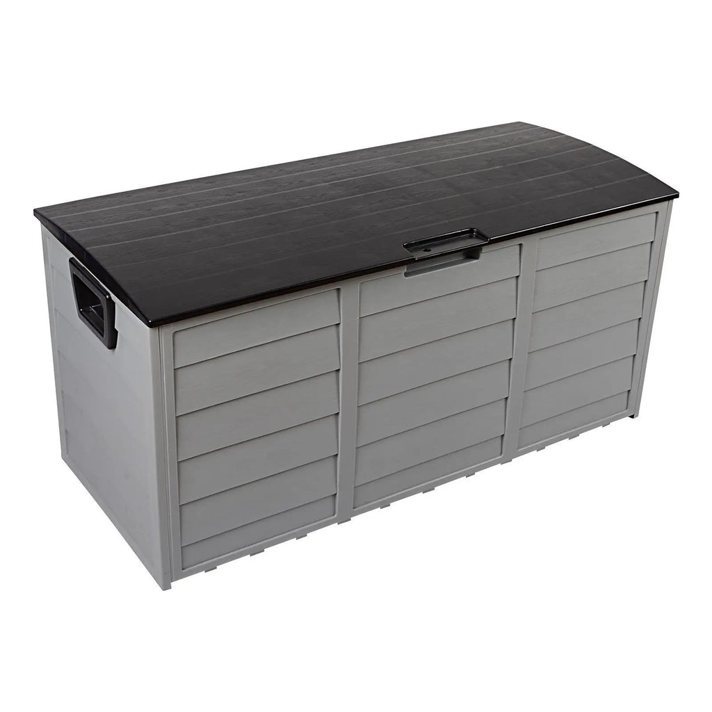 All Weather Deck Box Storage w/ Wheel Backyard Patio Outdoor