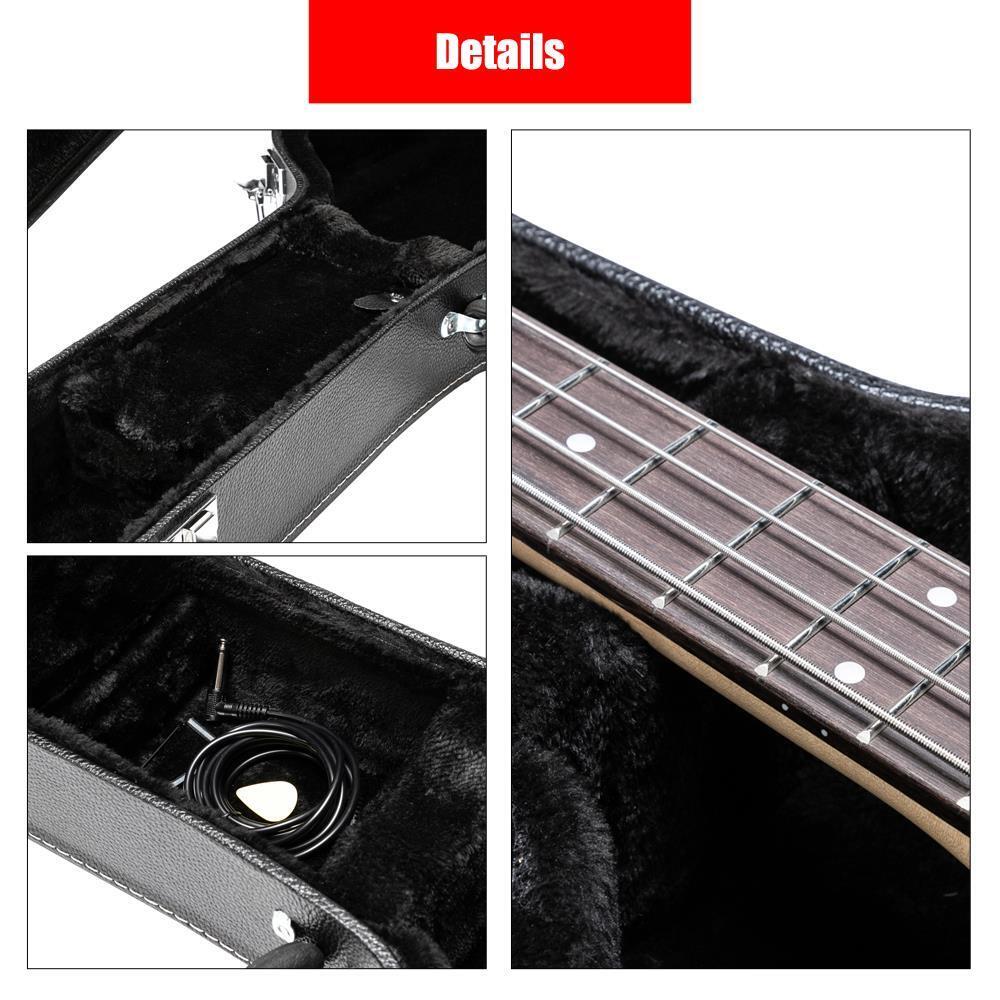 High-End PU Leather Electric Guitar Hard Case