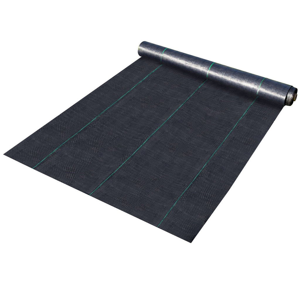 Heavy Duty Weed Barrier Landscape Fabric 6ft x 300ft PP Woven Ground Cover
