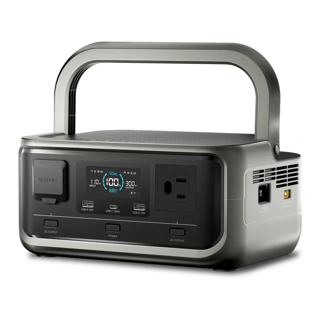 Portable Power Station Solar UPS Kit 256Wh 300W LFP
