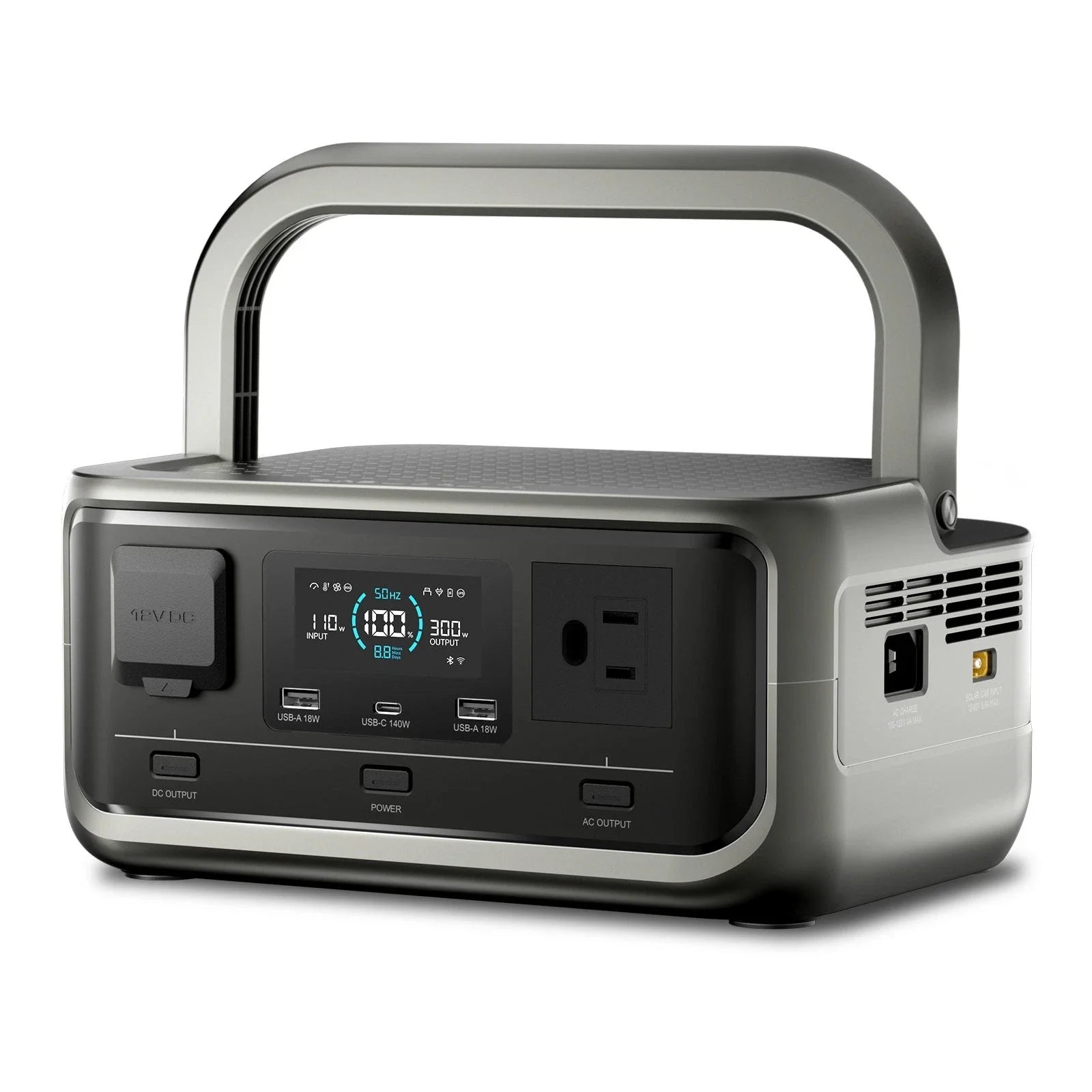 Portable Power Station Solar UPS Kit 256Wh 300W LFP