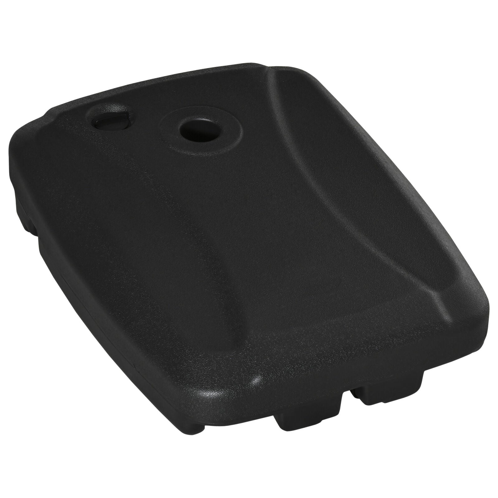 Mobile Cantilever Umbrella Base Stand Black
