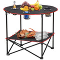 Foldable Outdoor Picnic Table Lightweight with Carry Bag
